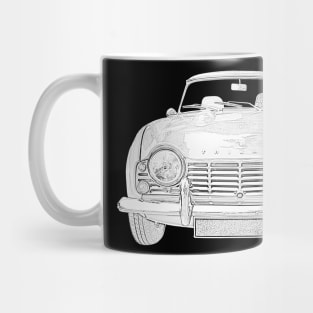 Triumph TR4 classic car Mug